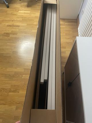 Cuna colecho madera blanca con ruedas