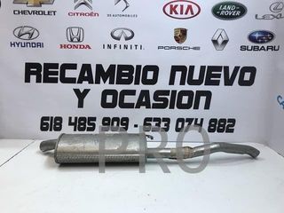 Escape trasero opel corsa td nuevo