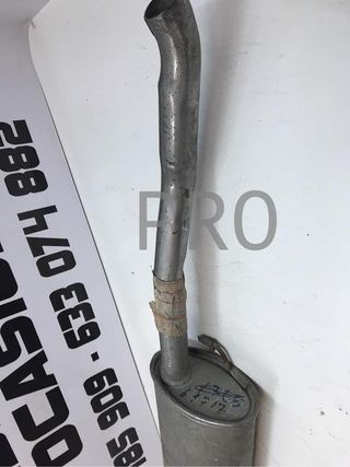 Escape trasero opel corsa td nuevo