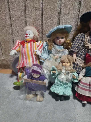 Bambole di porcellana da collezione (o biscotto)