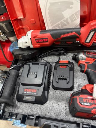 Set de máquinas a batería Stayer