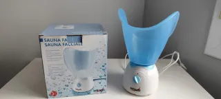 Sauna Facial Bifinet Azul y Blanco