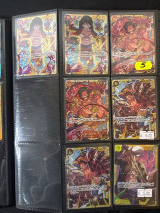 Carte One Piece Giapponesi Secret