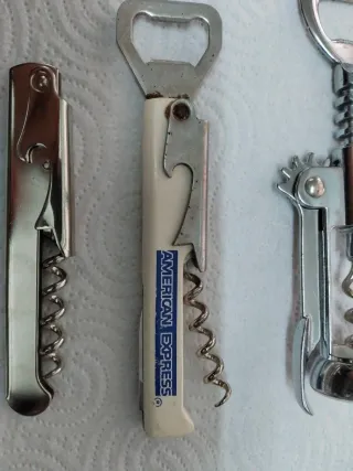 Set 4 Apribottiglie e Cavatappi