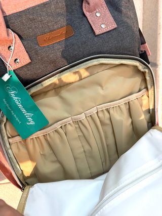 Mochila transportar pañales y accesorios del bebé