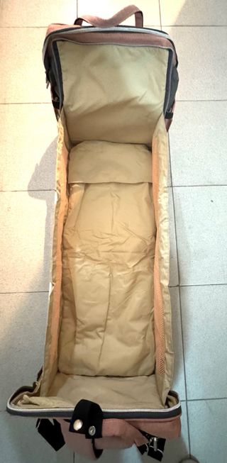 Mochila transportar pañales y accesorios del bebé