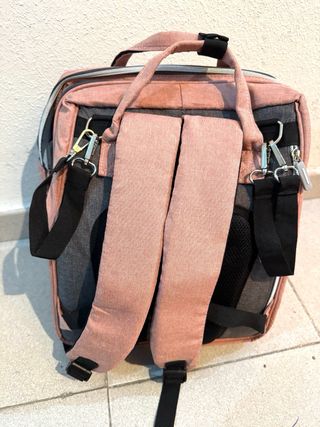 Mochila transportar pañales y accesorios del bebé