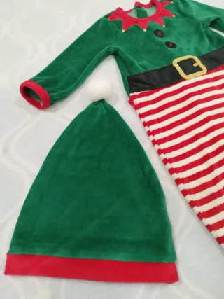 Traje de elfo bebé 9 meses