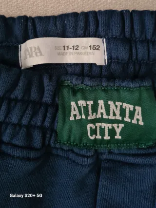 Conjunto chándal niño azul. 10-11-12 años. DE ZARA