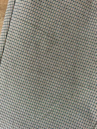 Pantalón de pinza cuadros beige y marrón