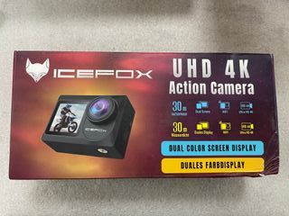 Cámara Deportiva ICEFOX 4K Doble Pantalla