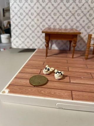 Pantofoline Orsetto per Casa delle Bambole