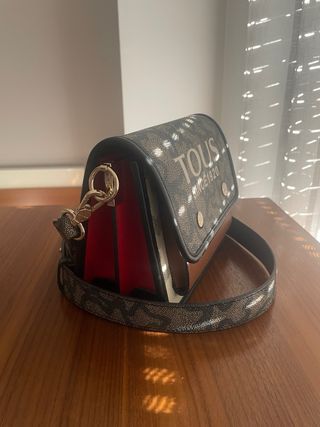 Bolso Tous Piel Beige/Marrón