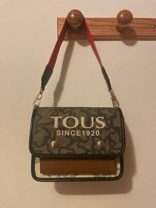 Bolso Tous Piel Beige/Marrón