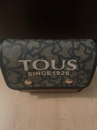Bolso Tous Piel Beige/Marrón