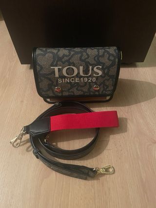 Bolso Tous Piel Beige/Marrón