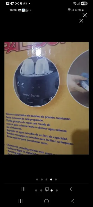 Cafetera Verona Express Palson