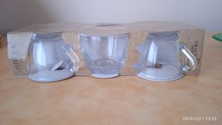 6 Tazzine Caffè Vetro Home Tivoli