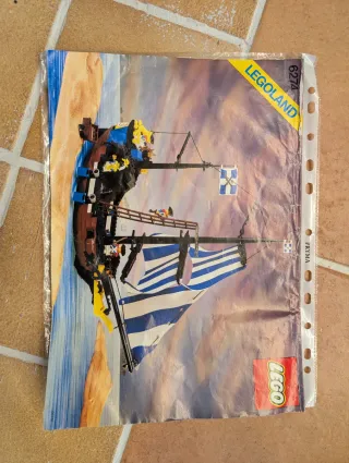 Lego 6274 Nave Pirata Vintage