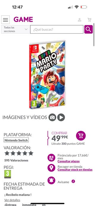 Super Mario Party Nintendo Switch