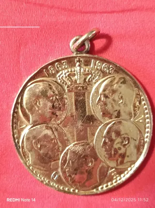 Medaglia 30 dragme greche commemorative