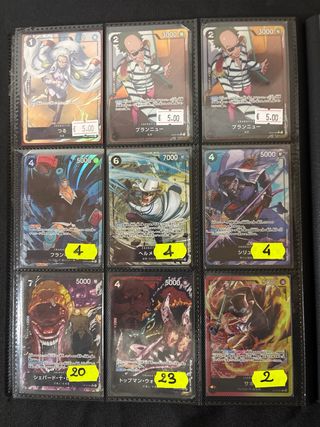 Carte One Piece Alternative Art Giapponesi