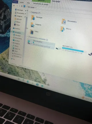 Portátil HP Plata y Negro