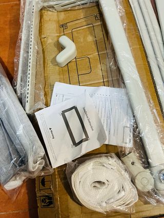 Barrera Cama Bebé 200cm Gris