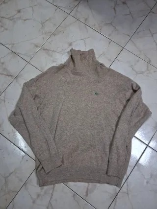 Jersey Lacoste cuello alto vintage Talla XL