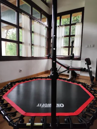 Cama elástica/trampolín fitness OneTwoFit