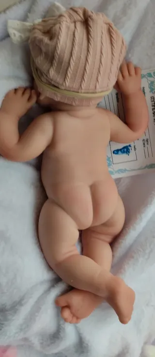 Bebé Reborn Silicona Completa 42cm