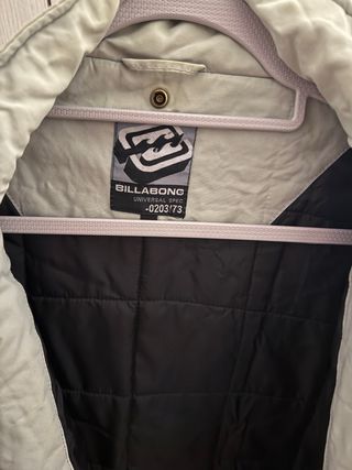 Chaqueta impermeable Billabong gris