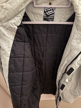 Chaqueta impermeable Billabong gris