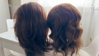 Maniquí peluquería pelo natural