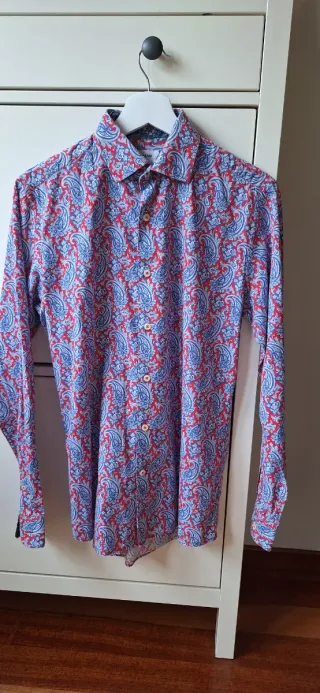 Camisa elegante estampada