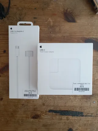 Cable USB-C a MagSafe 3 y Cargador 70W