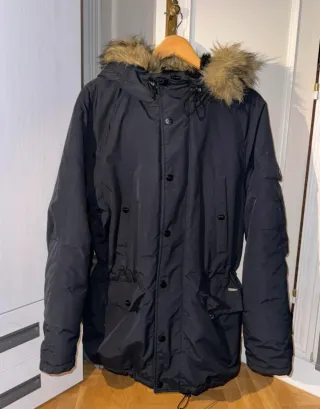 Abrigo Parka Carhartt Anchorage Negro