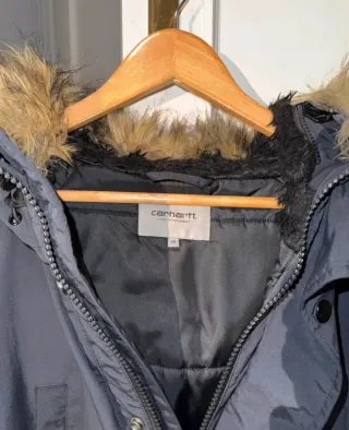 Abrigo Parka Carhartt Anchorage Negro