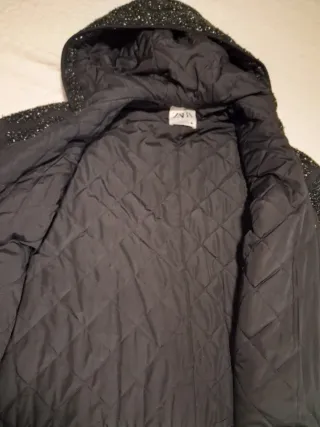 Chaqueta Zara Mujer Negra