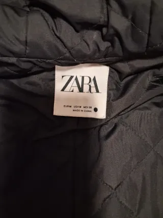 Chaqueta Zara Mujer Negra