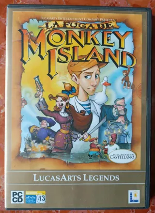 La Fuga de Monkey Island PC LucasArts