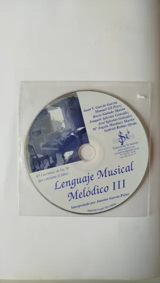 Libro - Lenguaje Musical Melódico III