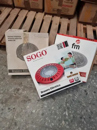 Brasero Eléctrico SOGO 900W