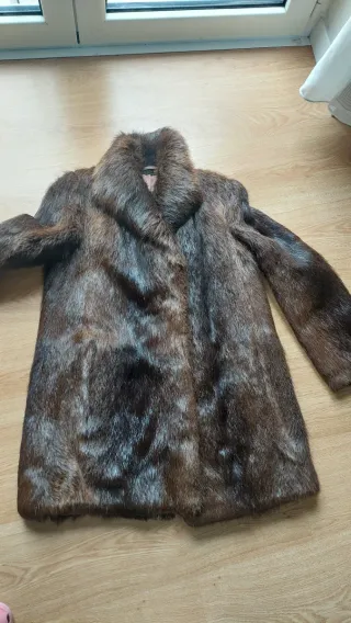 Pelliccia vintage stupenda e caldissima.