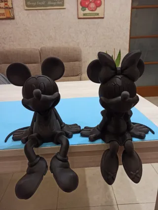 Coppia Mickey e Minnie Stampa 3D