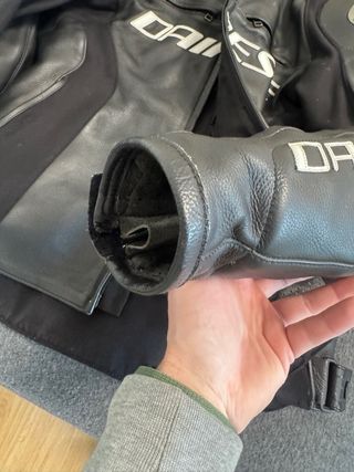 Chaqueta Dainese Racing 3 Piel Negra