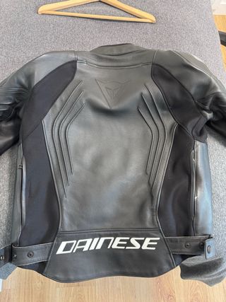 Chaqueta Dainese Racing 3 Piel Negra