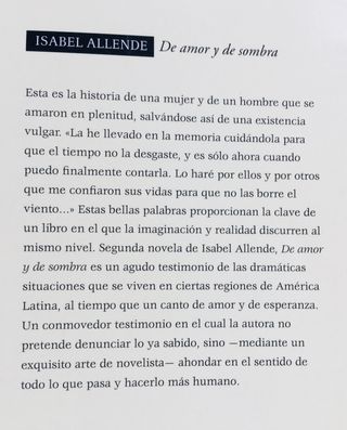 Novelas Isabel Allende (LOTE)