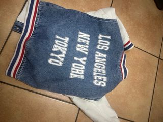 cazadora bomber tejana acolchada