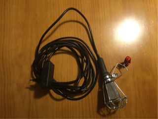 Lámpara de trabajo con cable